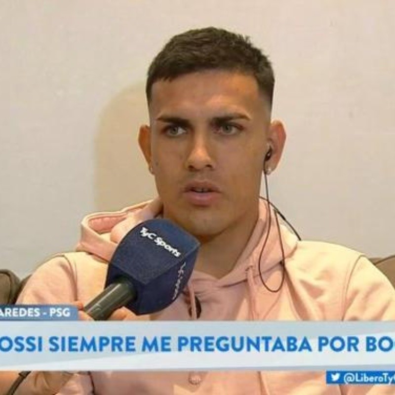 En Boca están delirando: Paredes tiró la bomba de cuándo quiere debutar De Rossi