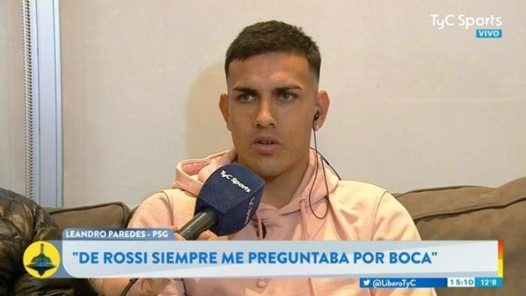 En Boca están delirando: Paredes tiró la bomba de cuándo quiere debutar De Rossi