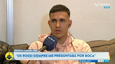 En Boca están delirando: Paredes tiró la bomba de cuándo quiere debutar De Rossi