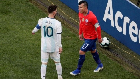 Ahora llegó la sanción de Conmebol para Gary Medel por su pelea con Messi