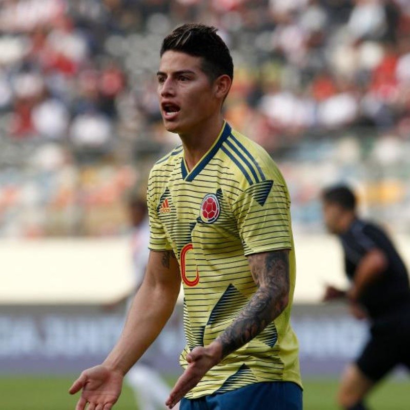 Desde Atlético Madrid presionan por  James Rodríguez: "No quiere continuar en Real Madrid"