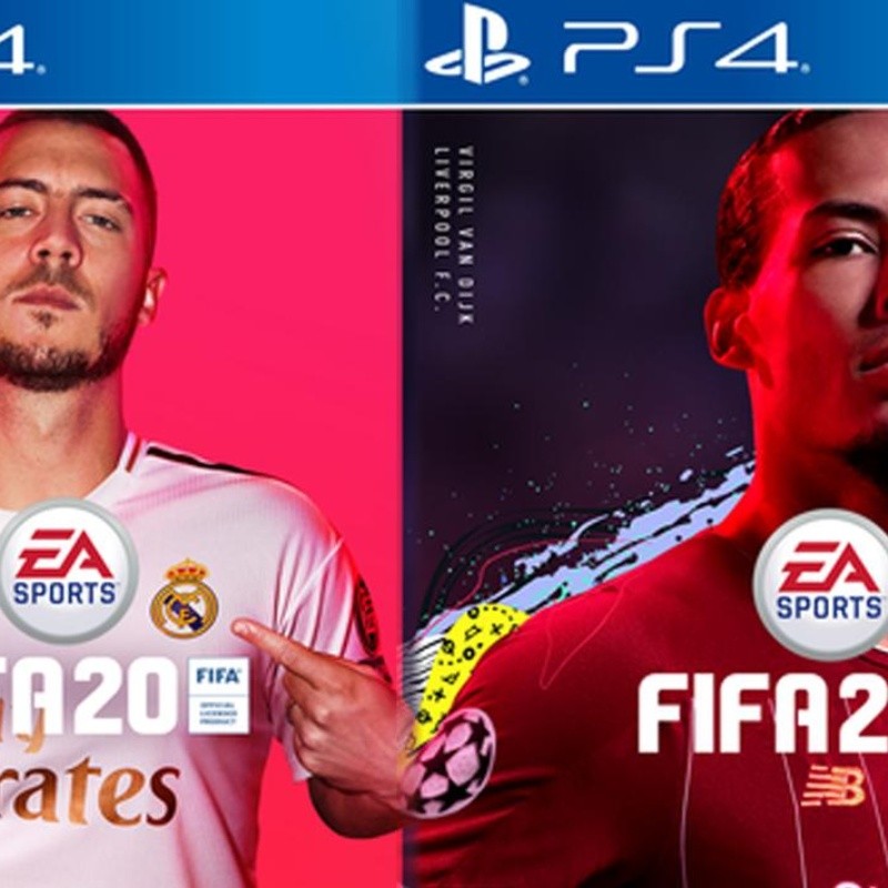 EA Sports reveló las portadas del FIFA 20: Eden Hazard y Virgil Van Dijk