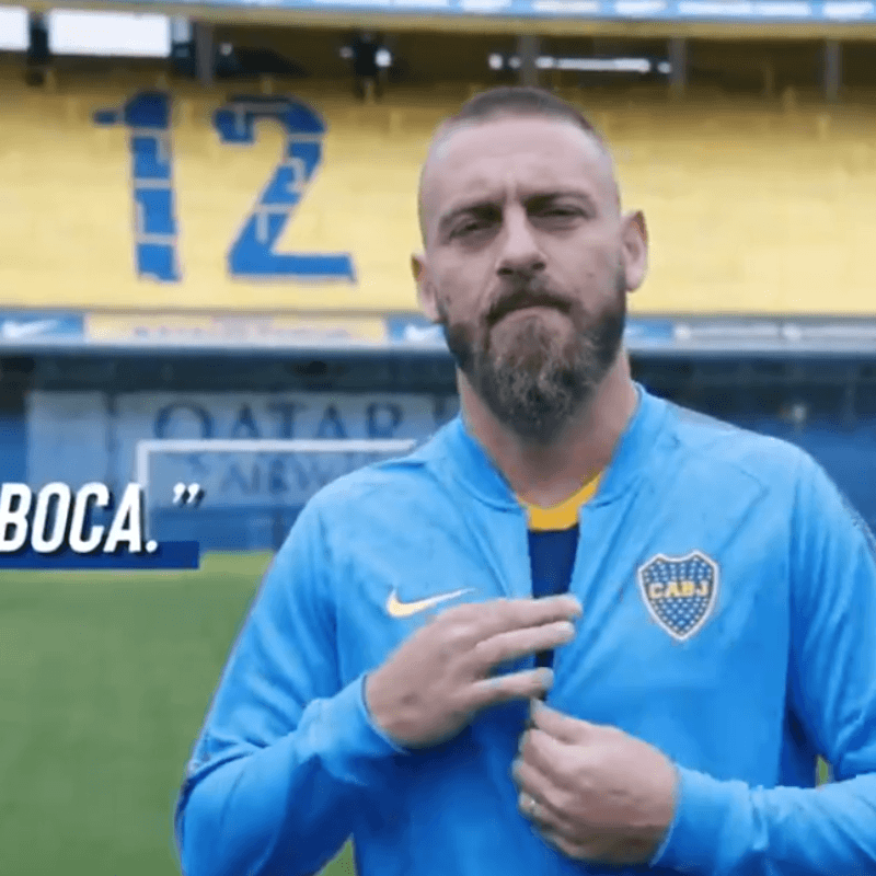 Te vas a emocionar: el video que subió Boca de Daniele De Rossi