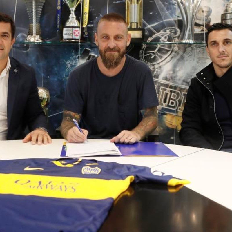 Questo È Boca: De Rossi firmó su contrato y es el cuarto refuerzo