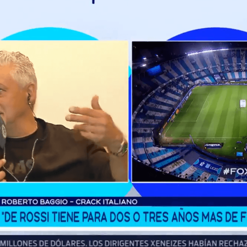 A lo De Rossi: Baggio contó el día en que se hizo hincha de Boca y enloqueció a todos