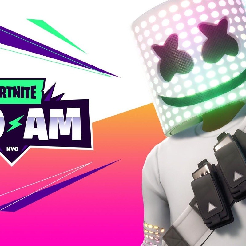 Marshmello dará un recital que se podrá ver por YouTube antes de la final de la Fortnite World Cup