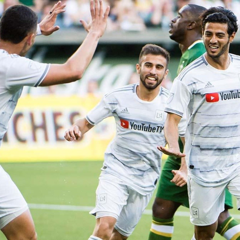 Vela volvió a aportar un gol para el triunfazo del líder Los Ángeles FC