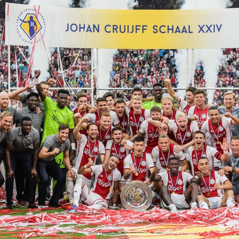 Sin Edson Álvarez, Ajax gritó campeón ante el PSV de Lozano y Gutiérrez