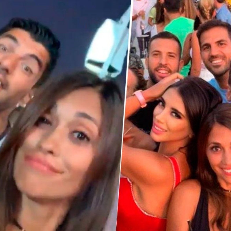 Videos y fotos: Antonela Roccuzzo fue al boliche con Messi y las mujeres de varios jugadores