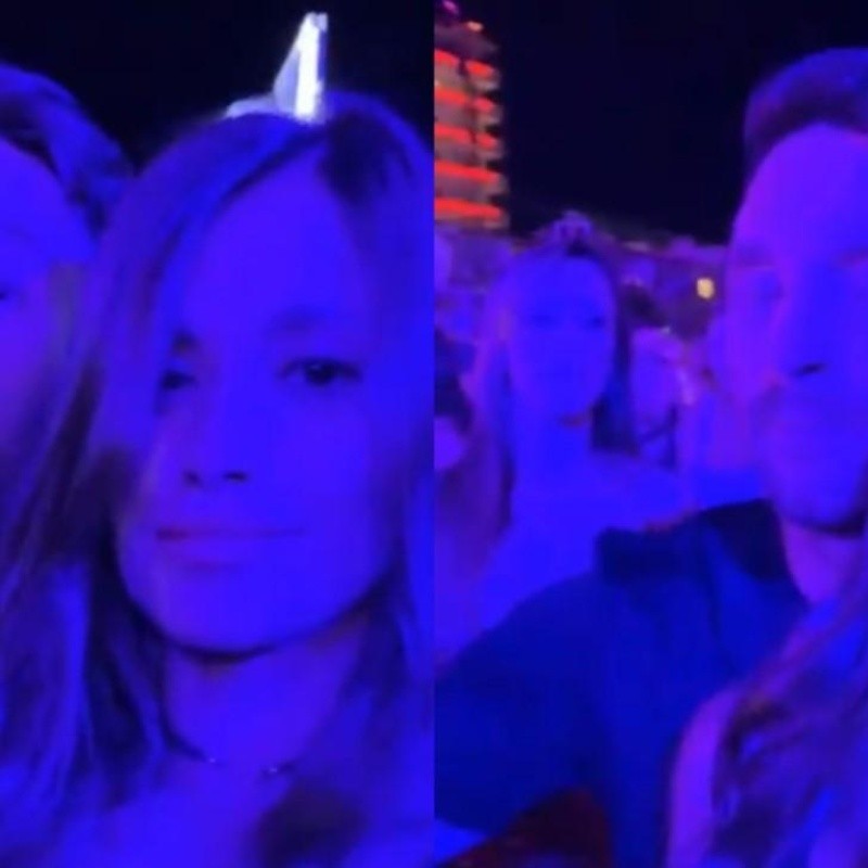 Como nunca los vimos: Antonela Roccuzzo subió video con Messi cantando, pegadito a ella