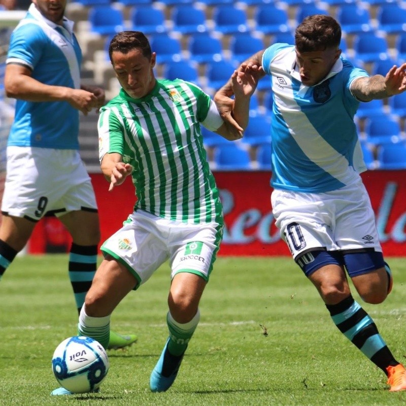 Puebla venció al Betis con Guardado de titular: Lainez ni al banquillo por lesión