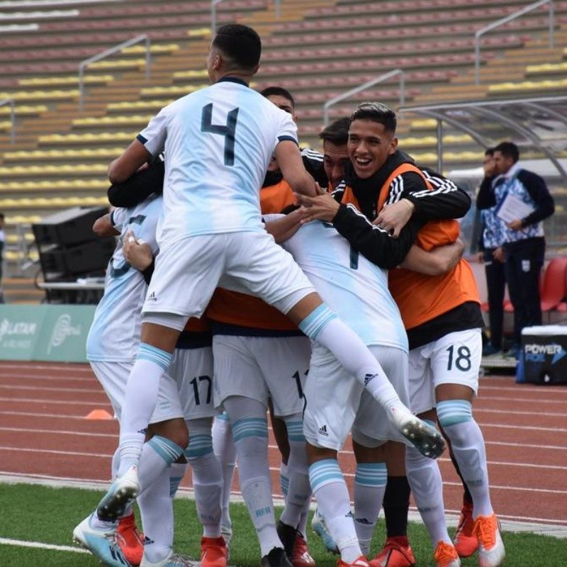 Lluvia de goles y victoria de Argentina sobre Ecuador en los Panamericanos