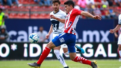 Pumas y San Luis coincidieron en la primera fecha del Apertura.