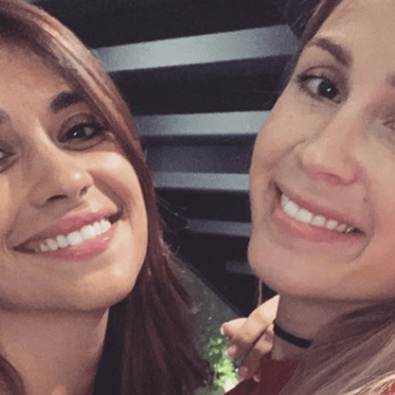 La mujer de Suárez subió una foto tomando sol, Antonela Roccuzzo la vio y le puso: "Esaaa, diosa amiga"