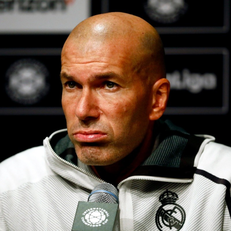 En España hablan de un "enfado mayúsculo" de Zidane con el Real Madrid