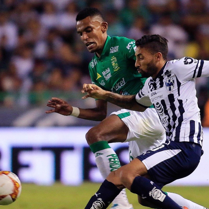 Tesillo, de León, le habló a Monterrey en la previa