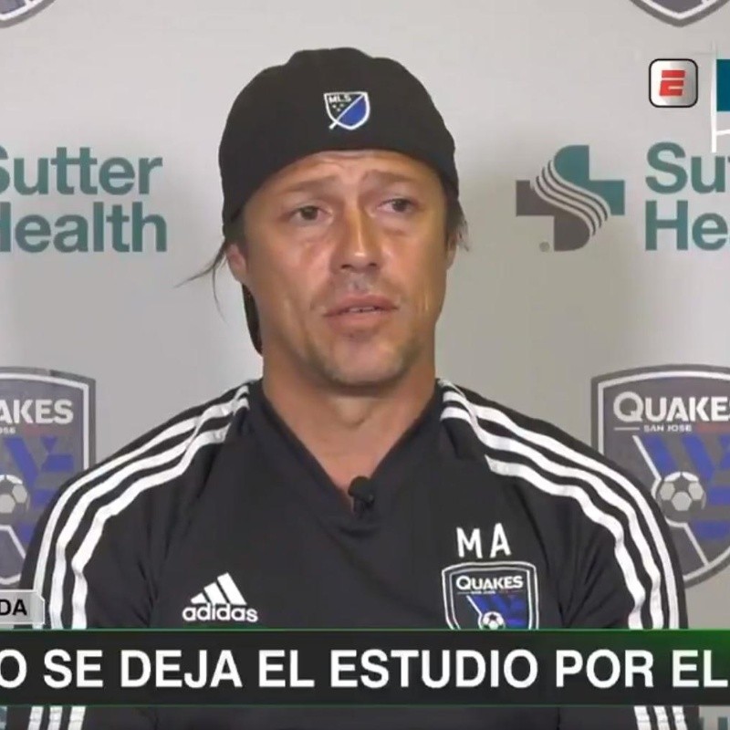 Matías Almeyda habló de cómo es su relación con los mellizos Schelotto