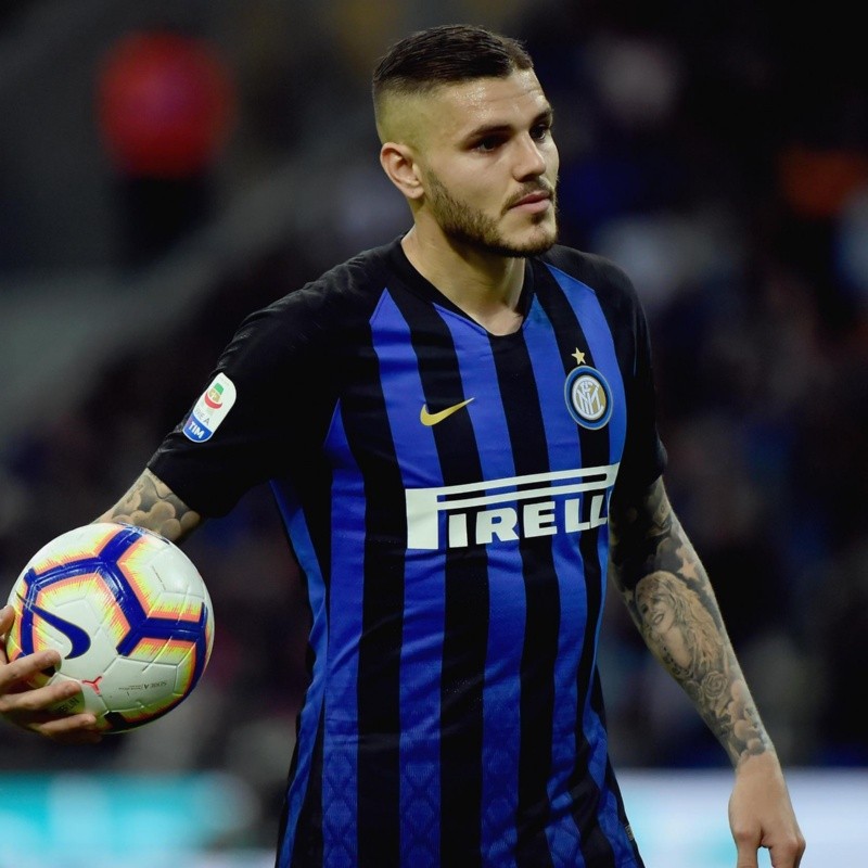 Desde Italia lo aseguran: no será tenido en cuenta en Inter, pero Icardi solo se iría a un club