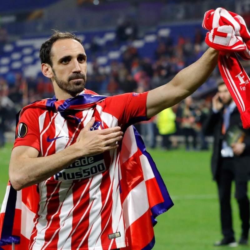 Ahora hacen fila: Juanfran Torres, histórico del Atlético Madrid, contó que recibió ofertas de Argentina