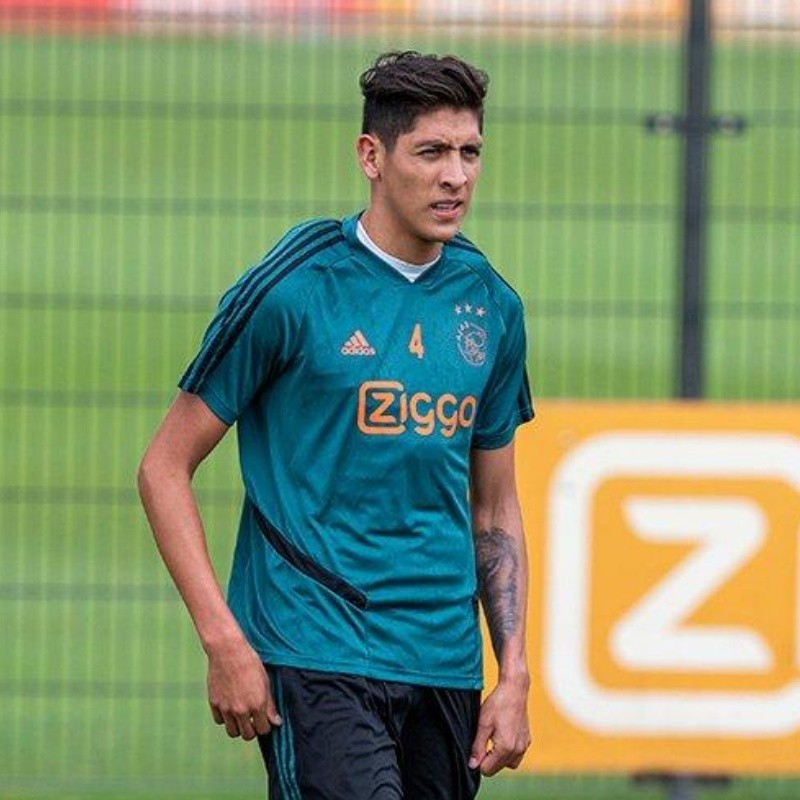 El video de Edson Álvarez en su primer entrenamiento con Ajax