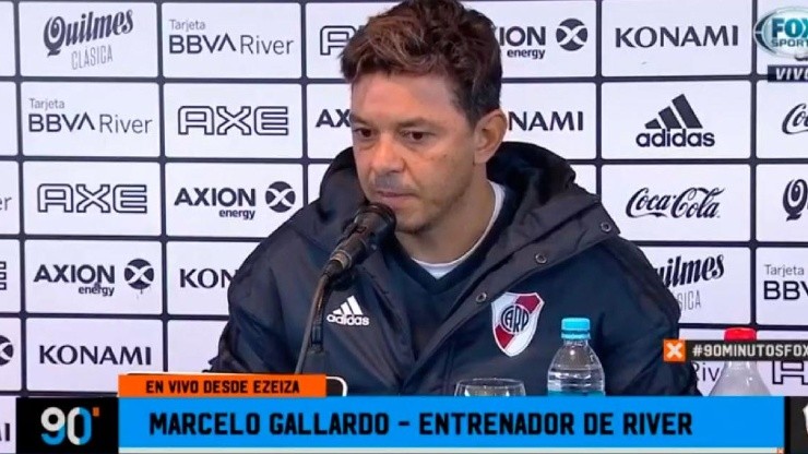 Gallardo se calentó porque Boca va a tener un día más de descanso para el Superclásico