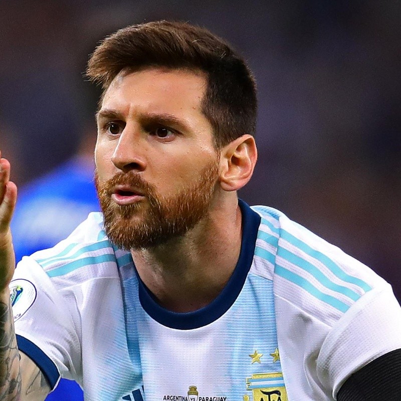 Ni enterado: el posteo de Messi con Antonela Roccuzzo mientras lo sancionaba Conmebol