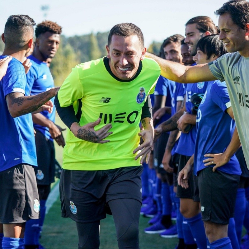 Marchesín fue recibido como todo un novato en el Porto