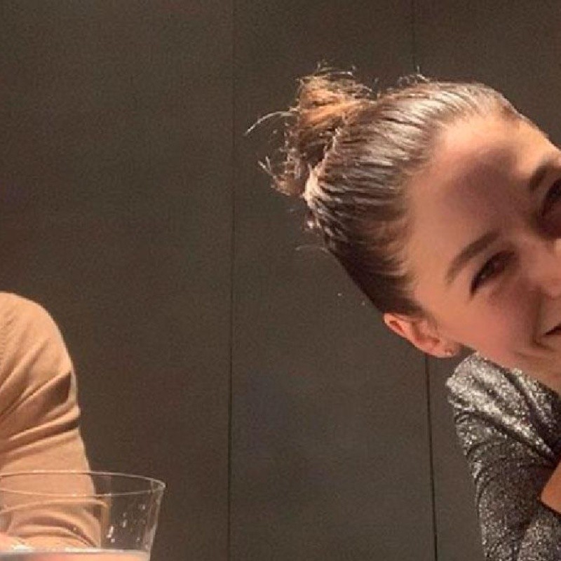 Sarah Felberbaum se volvió a Italia y despidió a De Rossi con una foto tierna