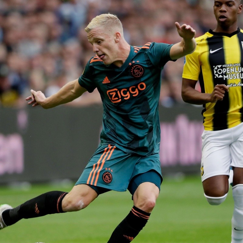 Van de Beek confirma negociaciones entre Real Madrid y Ajax