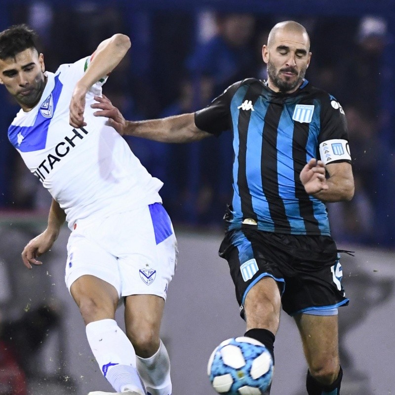 Racing se llevó un empate con sabor a triunfo ante un Vélez que lo tuvo contra las cuerdas