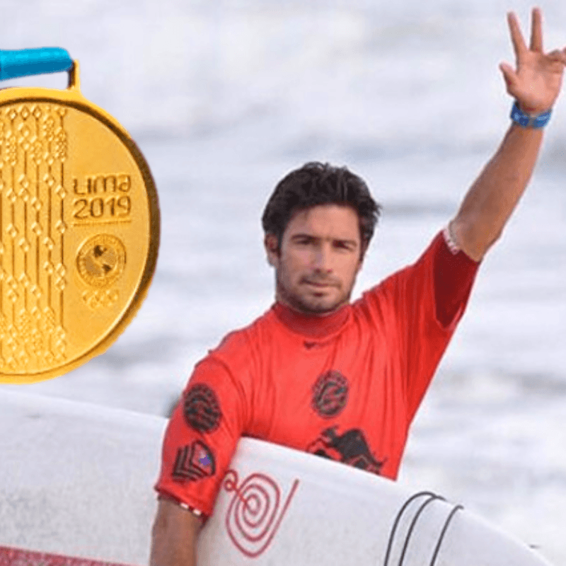 Oro para Perú: Piccolo Clemente consiguió en surf el primer puesto en Lima 2019