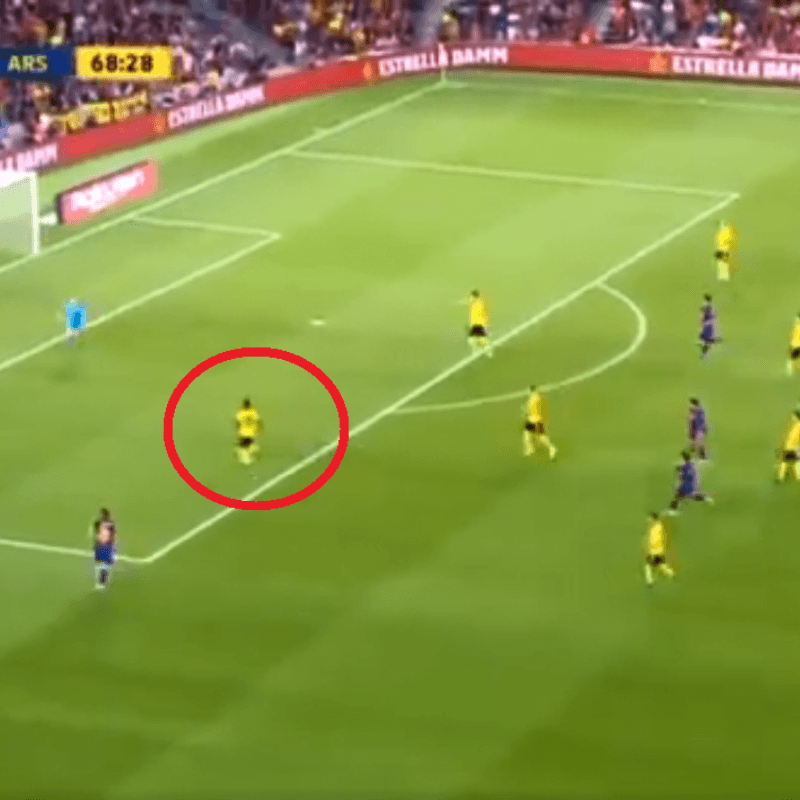 Estamos en agosto y en Barcelona-Arsenal vimos el peor gol en contra de la temporada