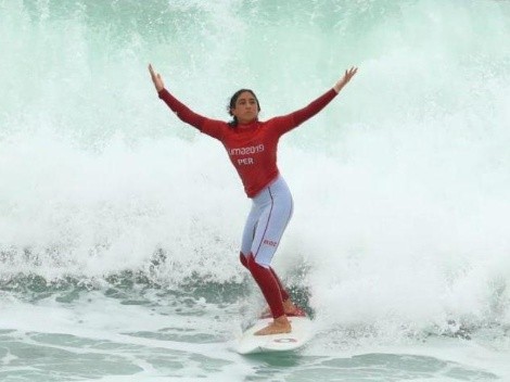 ¡Y solo con 17 años! Daniella Rosas ganó el oro panamericano en surf y estará en Tokio 2020