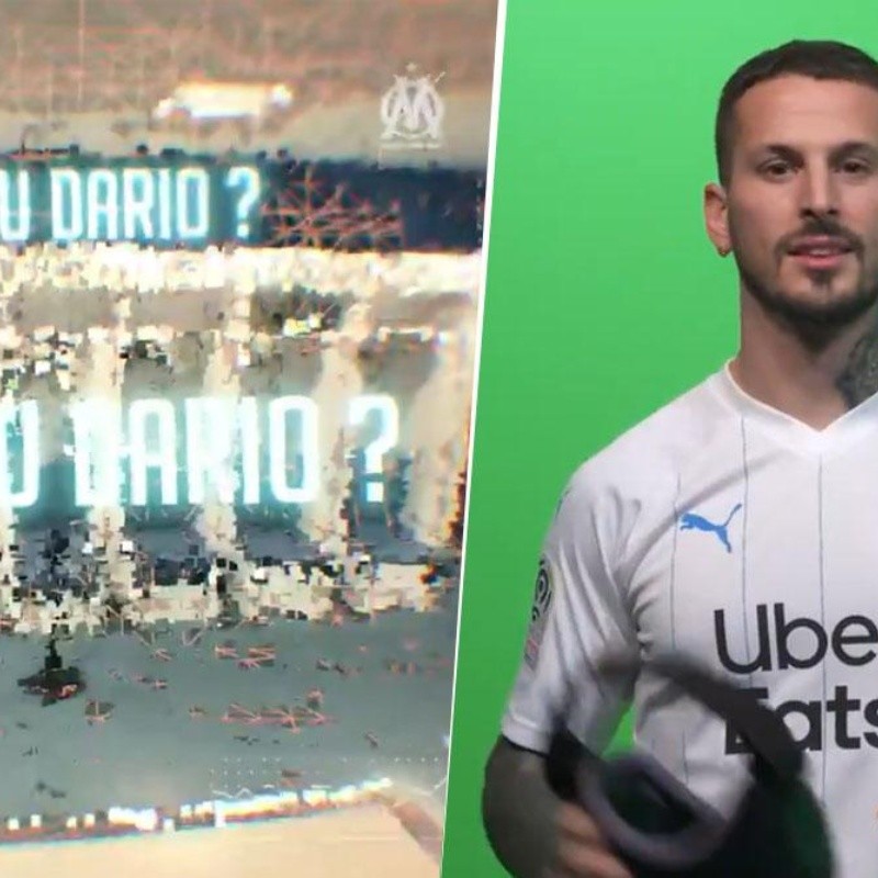 "¿Eres Darío?": el video con el que el Olympique de Marsella presentó a Benedetto