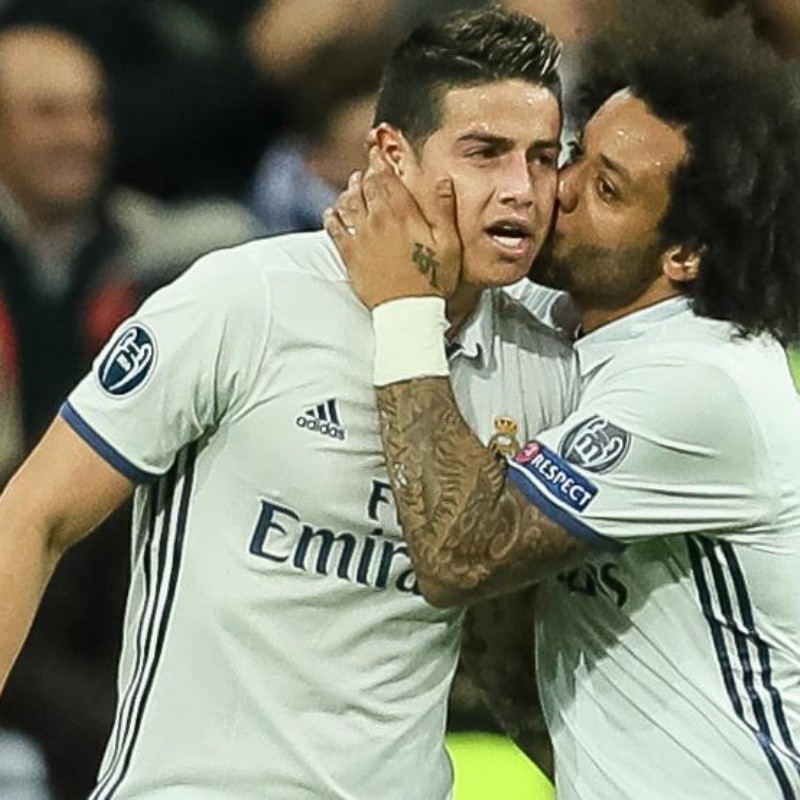 ¡Más amor que nunca! James le devuelve el piropo a Marcelo