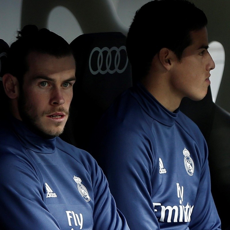 Zidane solo sabe dar malas noticias a Gareth Bale y James Rodríguez