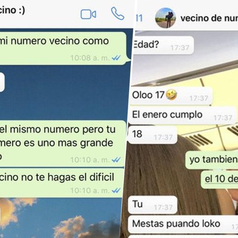 “Número vecino”: el nuevo viral de WhatsApp que se volvió tendencia en Twitter