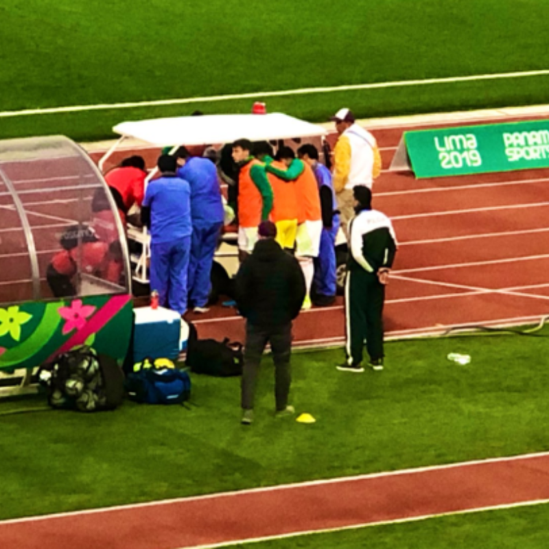 ¡Impactante lesión de Aldo Cruz en México vs. Honduras!