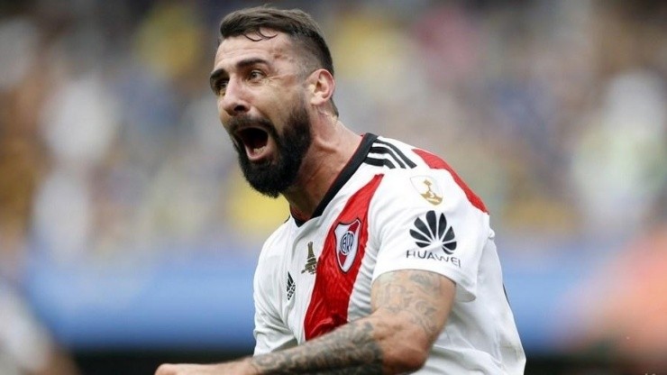 Lucas, el "Oso" Pratto.