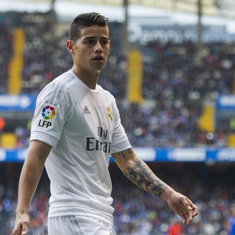 Es oficial: James Rodríguez tiene un nuevo dorsal en Real Madrid