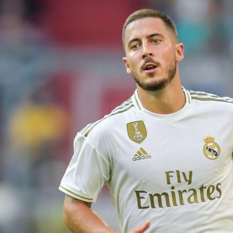 Oficial: un jugador del Real Madrid cedió y Hazard tiene nuevo número