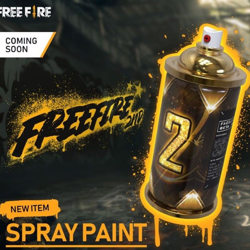 Free Fire: los Graffitis llegarán para festejar el 2° Aniversario