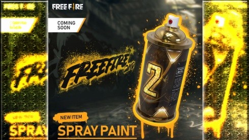 Free Fire: los Graffitis llegarán para festejar el 2° Aniversario