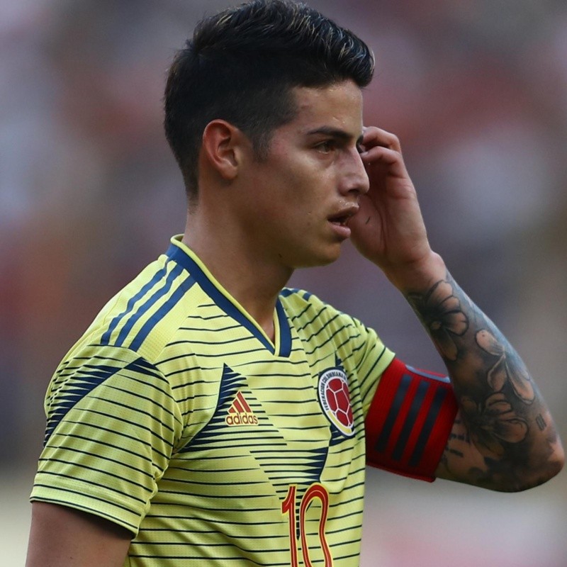 La estrategia de desgaste del Atlético de Madrid para fichar a James Rodríguez