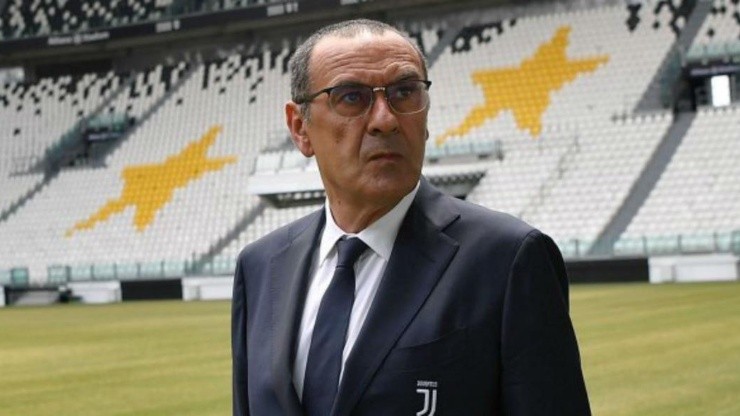 Maurizio Sarri, entrenador de Juventus.