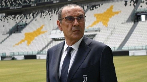 Maurizio Sarri, entrenador de Juventus.