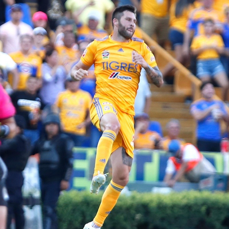 Tigres despachó a Necaxa con un Gignac imparable