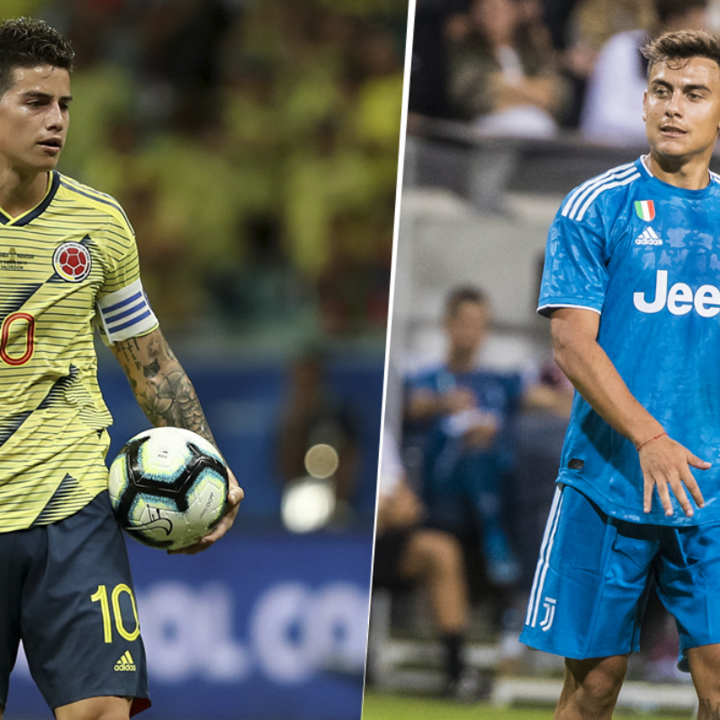 Periodista colombiano: "Dybala no es la mitad de futbolista que es James Rodríguez"