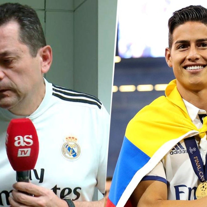 Roncero vuelve a criticar a Zidane e implora por James Rodríguez