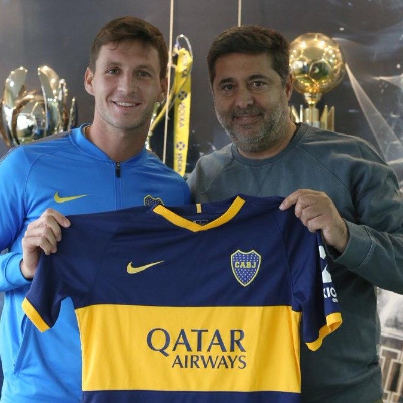 Es oficial: Boca presentó a Franco Soldano, su nuevo delantero